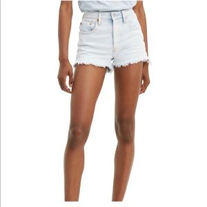 Levi’s 501® Original Fray Hem Denim Shorts, NWOT